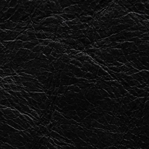 Banqueta Macaron 50cm | Couro Preto 10A9